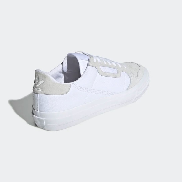 adidas Continental Vulc Shoes Cloud White - Picture 3 of 6